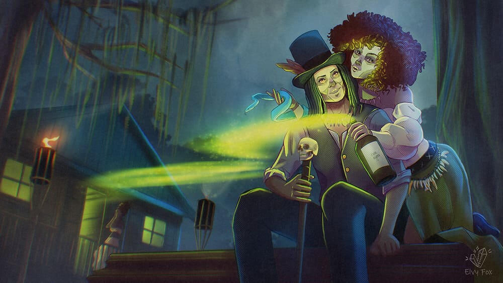 Baron Samedi And Maman Brigitte Baron Samedi And Maman Brigitte