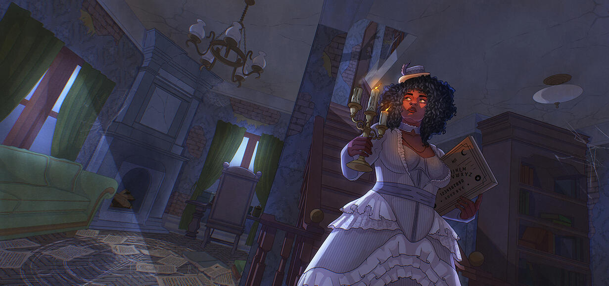 Mysterious detective Mysterious detective