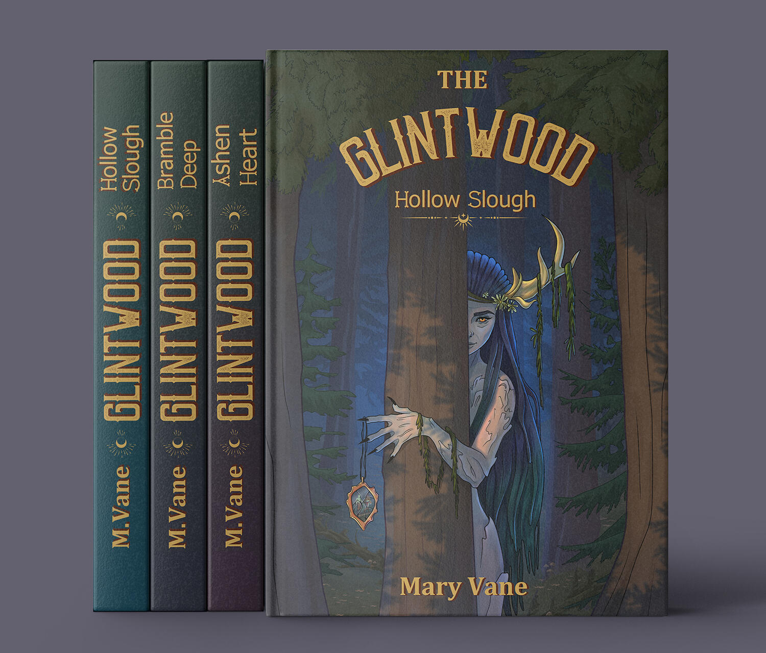 Elliot cipher book cover design Book cover design for a dark mystery detective novel